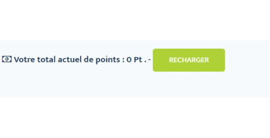 Rechargez à l'aide d'une carte de recharge VLaby